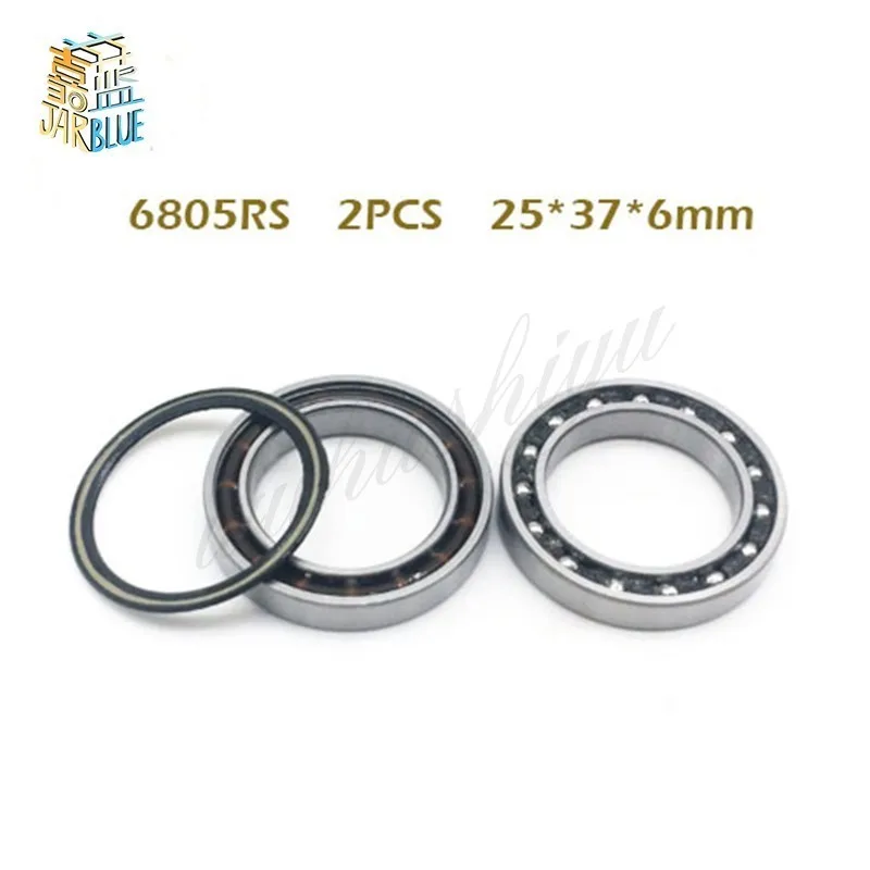 2 шт. шарикоподшипник MR25376 6805 RD 6805N RS 61805 25376 25*37*6 мм Ремонтный подшипник нижнего