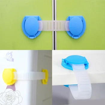 

10pcs Baby Safety Locks Cabinet Drawer Door Locker Cupboard Wardrobe Security Buckle Lock Kids Safety Protection Accessories