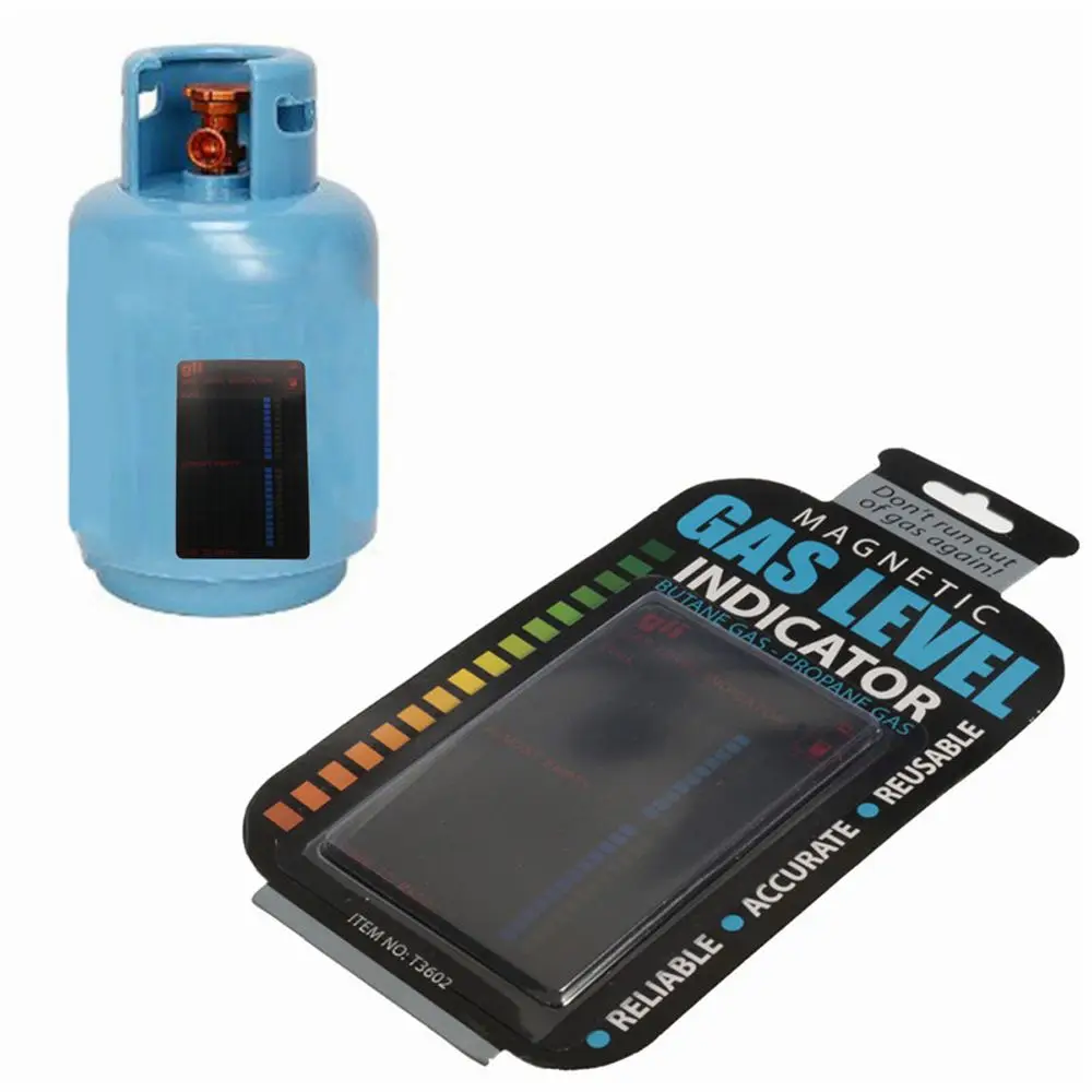 Magnetic Gas Cylinder Tool Gas Tank Level Indicator Propane Butane LPG Fuel Gauge Caravan Bottle Temperature Measuring Stick
Magnetic Gas Cylinder Tool Gas Tank Level Indicator Propane Butane LPG Fuel Gauge Caravan Bottle Temperature Measuring Stick
