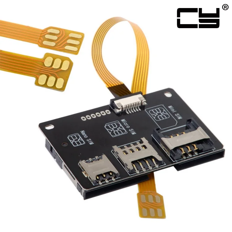 

Nano SIM Activation Tools Converter to Smartcard IC Extension Card FPC Cable for Mobile Tablet Micro & Nano SIM Card Adapter Kit