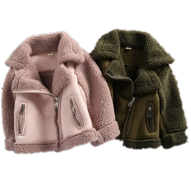 

New Children's Winter Jacket Warm Plus Velvet Kid Jacket Fashion Thicken Warm Boy Jacket Cotton Kids Clothes Cashmerewarm jacket