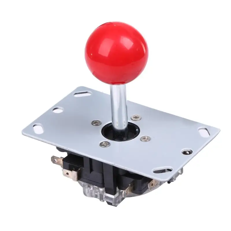 

Classic Arcade Joystick 8 way DIY Game Joystick Red Ball Fighting Stick Replacement Parts For Game Arcade Dropshipping