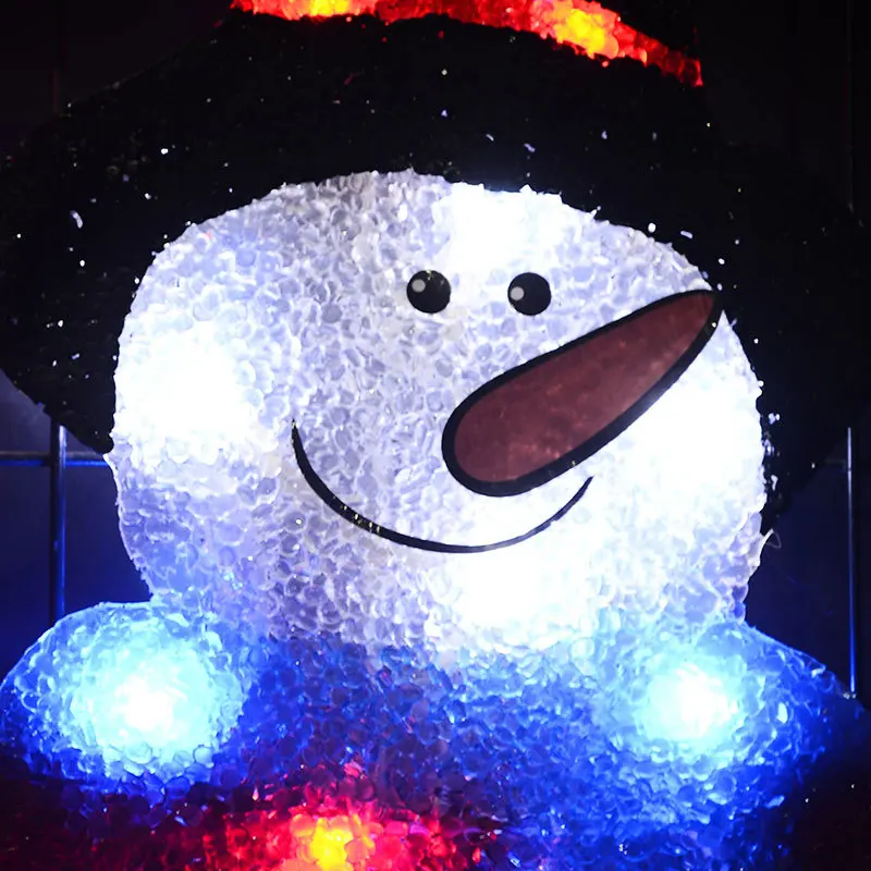 2D xmas snowman festival light - 20.5 in. Tall party light outdoor led christmas lights luces navidad exterior