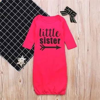 

2pcs Baby Kids Boy Girl Sleepwear Nightwear Dress Nightgown Nightdress Gown