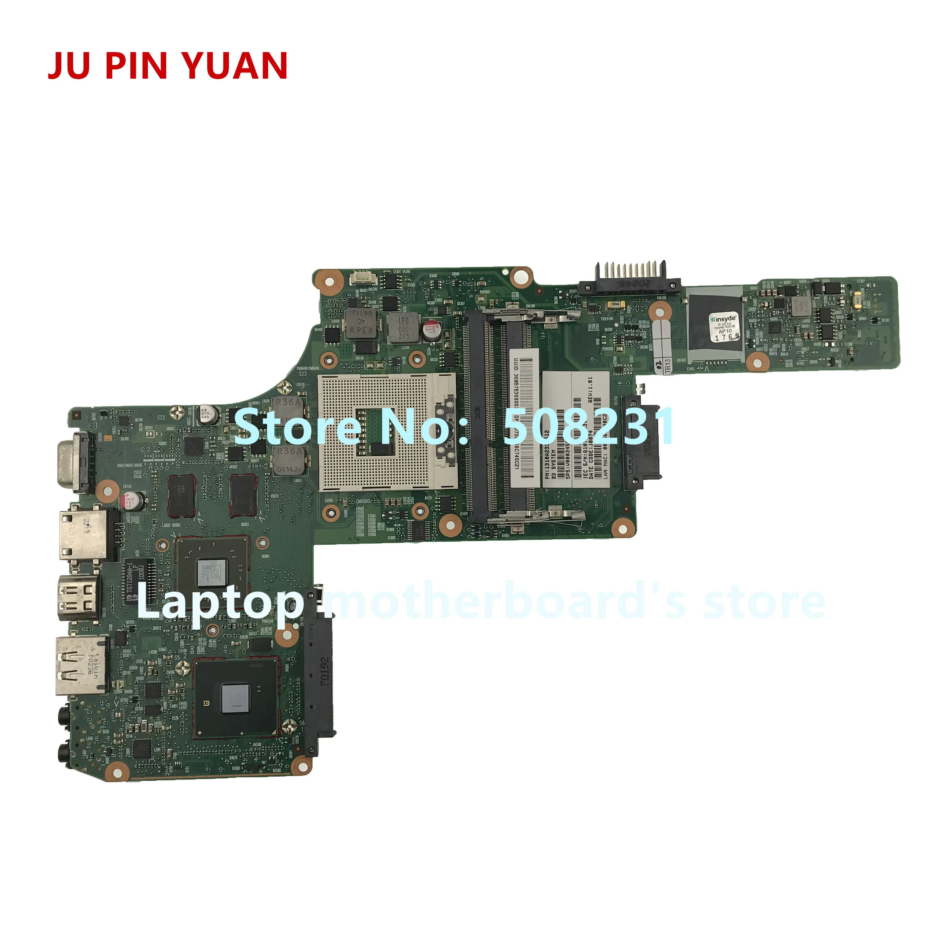 Материнская плата JU PIN YUAN V000245020 6050A2338401-MB-A02 для toshiba satellite L630 L635 материнская