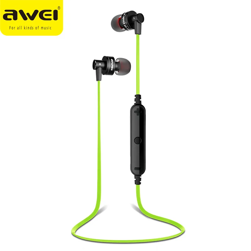 

AWEI A990BL Sport bluetooth Earphone In Ear Mini Stereo Earbuds with Microphone HiFi Earphone for Iphone for Huawei