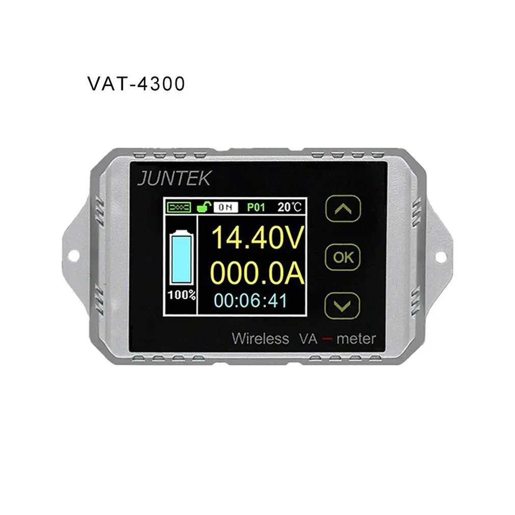 

VAT1100 wireless color screen DC voltage ammeter power meter tile time meter electric garage ummeter current detector