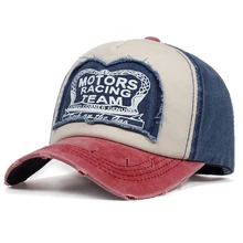 Высокое качество, бейсбольная кепка с принтом гоночной команды, хлопок%, модные бейсболки, уличные Повседневные шапки, хип-хоп кепка