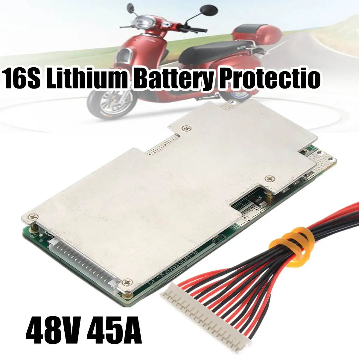 16S 45A 48V литий-ионная LiFePo4 батарея BMS LFP PCM защита питания плата Интегральные схемы