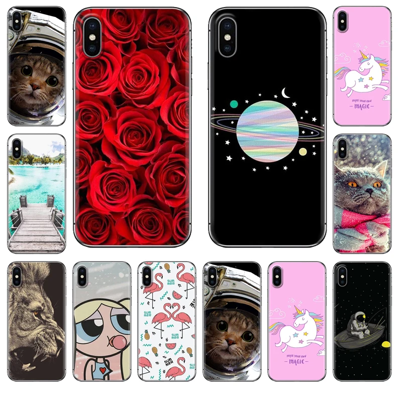 

Soft Phone Case for Huawei Honor 9 lite P10 P20 Lite P20 Pro Nova 3i Mate 20 Lite Mate 20 Pro Honor 10 Play 8X Silicone Cover