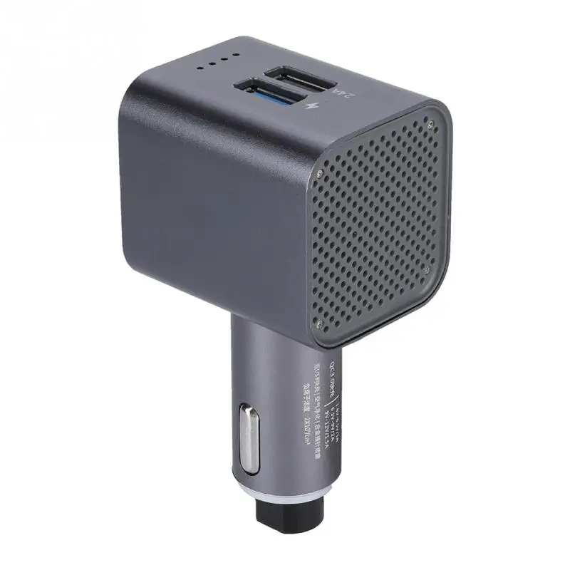 2 портовый usb очиститель воздуха для автомобиля + Автомобильное зарядное