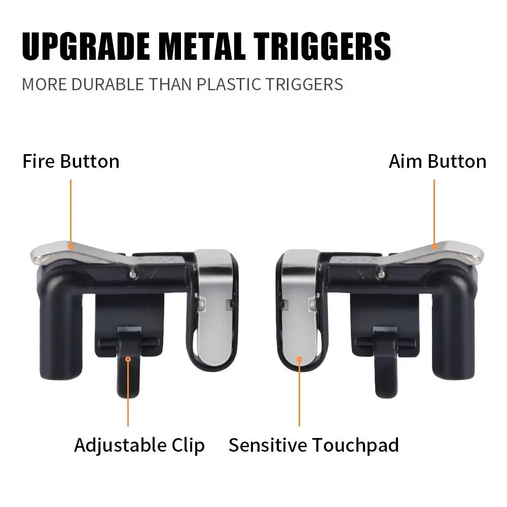  Mobile Controller - Cellphone Game Trigger/Mobile Game Controller Compatible With Pubg For Android 