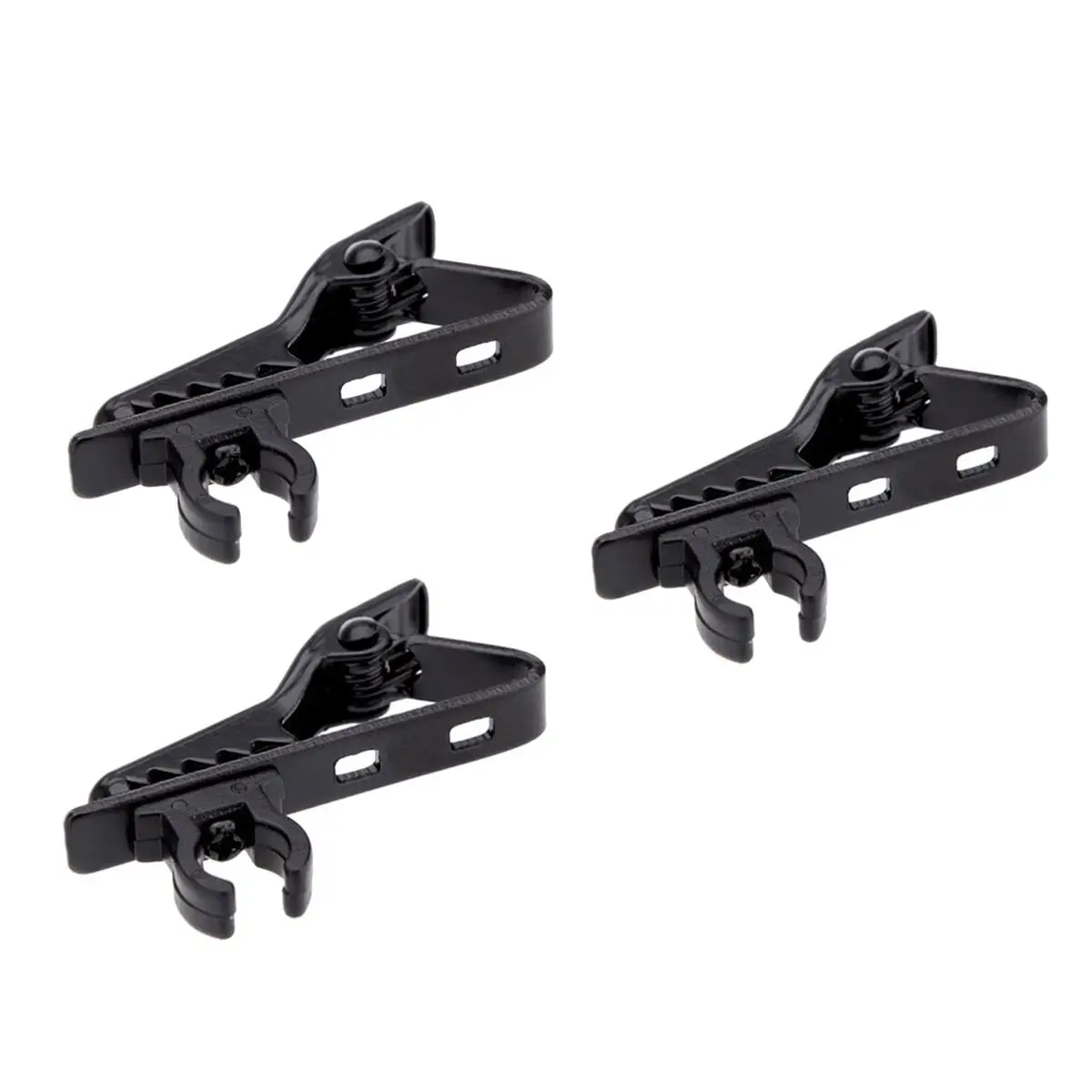 

3pcs Microphone Lapel Tie Clip for Lapel Lavalier Mic