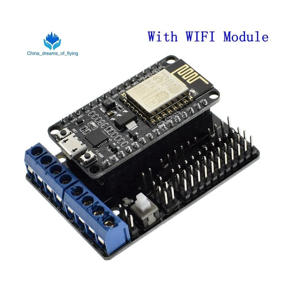 ShengYang NodeMCU щит для платы двигателя L293D ESP 12E ESP8266 esp Набор diy rc игрушка wifi умный