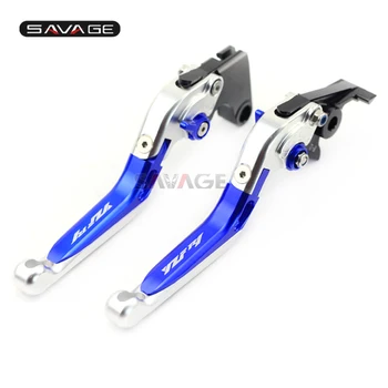 

Brake Clutch Lever For Yamaha Yzfr1 Yzf-r1 1999 2000 2001 Blue+silver Motorcycle Adjustable Folding Extendable Logo Yzf R1