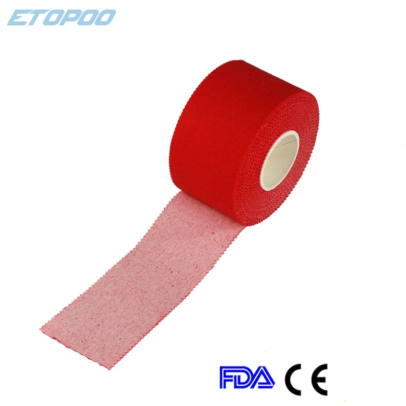 

3.8cm*9.14m Strapping Tape Sports Protect Rigid Tape Viscose Leukotape Colorful Cotton Protective Gear Fixing Australia Tapes
