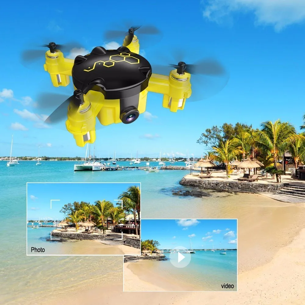 Newest FQ777 FQ04 2.4G 4CH 6-axis Gyro Mini Pocket RC Drone with 0.3MP HD Camera RTF Quadcopter Mini Remote Control Toys