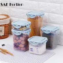 Штабелируемый пластиковый ящик для хранения, Упаковочная банка, бытовая коробка для хранения, кухонный холодильник, напиток, лапша, контейнер для хранения продуктов LPC8178