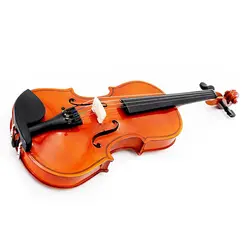 ABGZ-Размер 1/2 натуральная скрипка липа стальная струна Арбор лук для детей начинающих