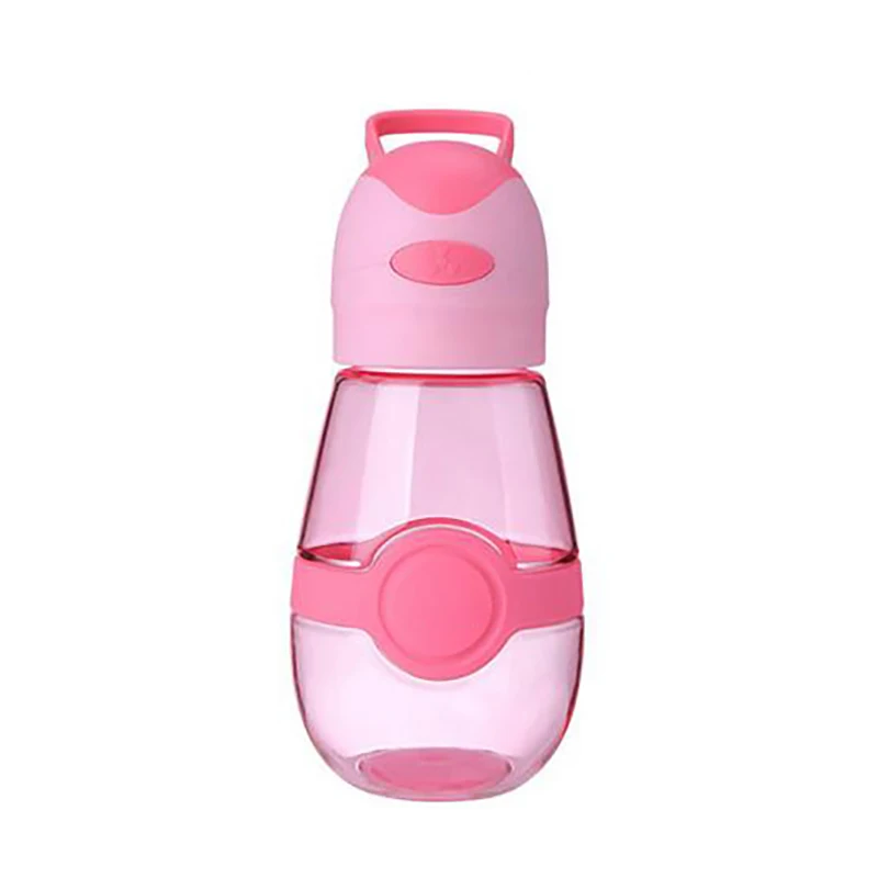 

400ml Portable Camping Hiking Water Bottle With Cooling Fan Plastic Water Sports Bottle Heat Resistant Leakproof Summer Bottle