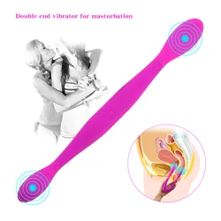 Carga Usb Doble Vibrador de Cabeza 7 Modos Adulto Clítoris Vibrador Masturbador Punto G Strapon Vibrador Estimulador de Clítoris Juguete Sexual S061 Carga Usb Doble Vibrador de Cabeza 7 Modos Adulto Clítoris Vibrador Masturbador Punto G Strapon Vibrador Estimulador de Clítoris Juguete Sexual S061