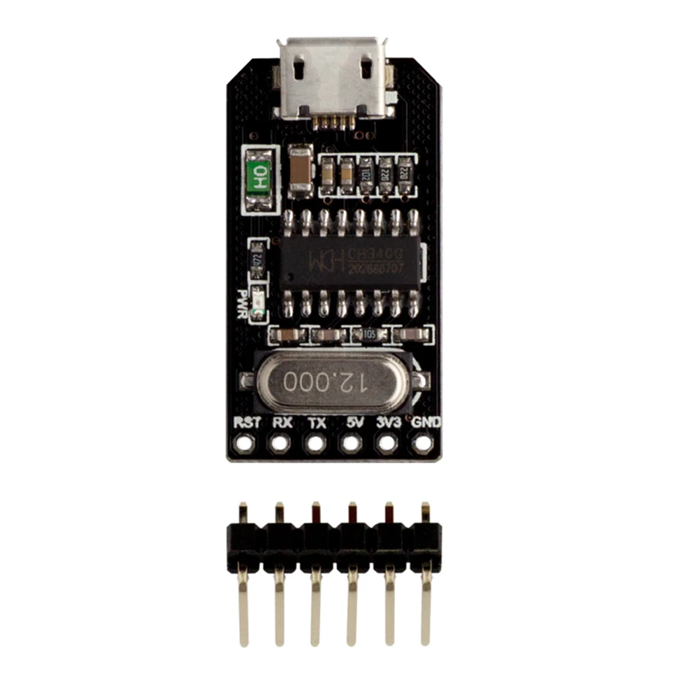RobotDyn Usb к ttl UART CH340 последовательный преобразователь Micro 5 В/3 3 В IC CH340G|Запасные