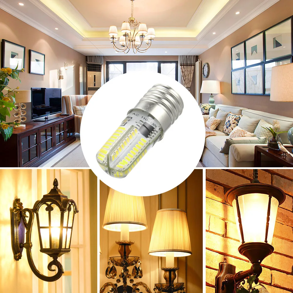 White Warm White E17 High Color Rendering Index LED Bulb Dimmable Light