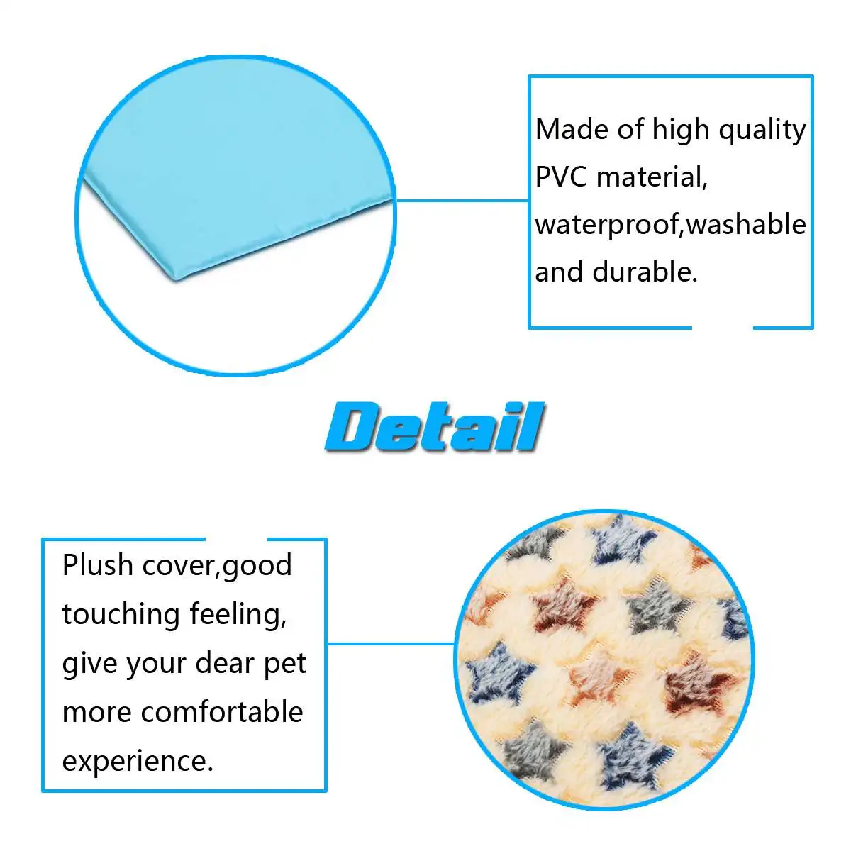  10 Level 40x60cm Electric Heater Waterproof Adjustable Heated Mat Dog Cat Pet Heating Pad Bed Blank