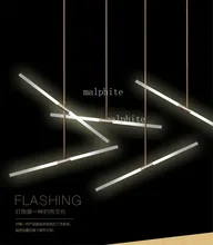 Nordic Led Chandelier lighting Decor Bar Restaurant Chandelier lamp Luminaire Hotel Office Engineering Light Chandeliers lamps led pendant irregular crystal ball chandeliers for stairwell stair lighting g4 led chandelier bar nordic restaurant crystal lamp