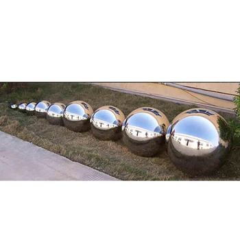 

Mirror Polishing Stainless Steel Hollow Metal Ball 1.0MM Wall Thickness Ball Garden Decoration