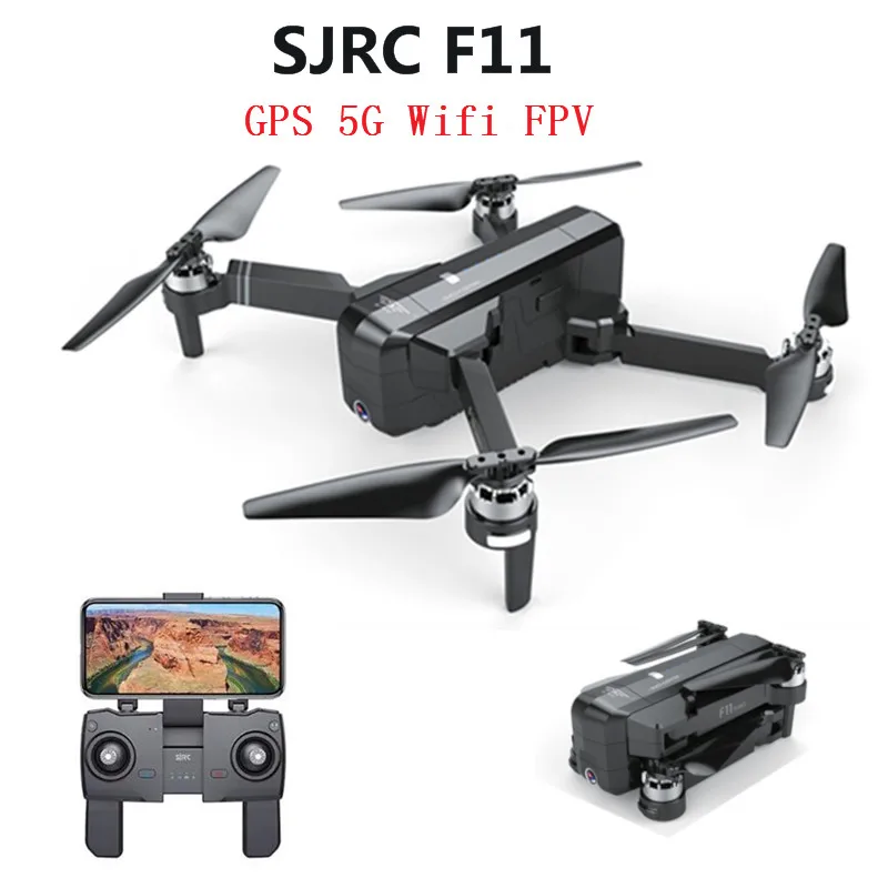 

SJRC F11 GPS Drone With WIFI FPV 1080P Camera 25mins Flight Time Brushless Selfie Foldable Arm RC Drone Quadcopter Follow me