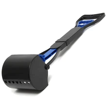 С длинной ручкой собака Pooper Scooper домашних животных отходов чистый Пикап инструмент щенок Совок захватчик