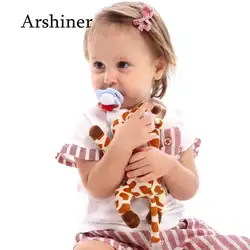 Милые для новорожденных детские игрушки манекен соска-пустышка силиконовые Ортодонтические соски милые животные Плюшевые Жираф