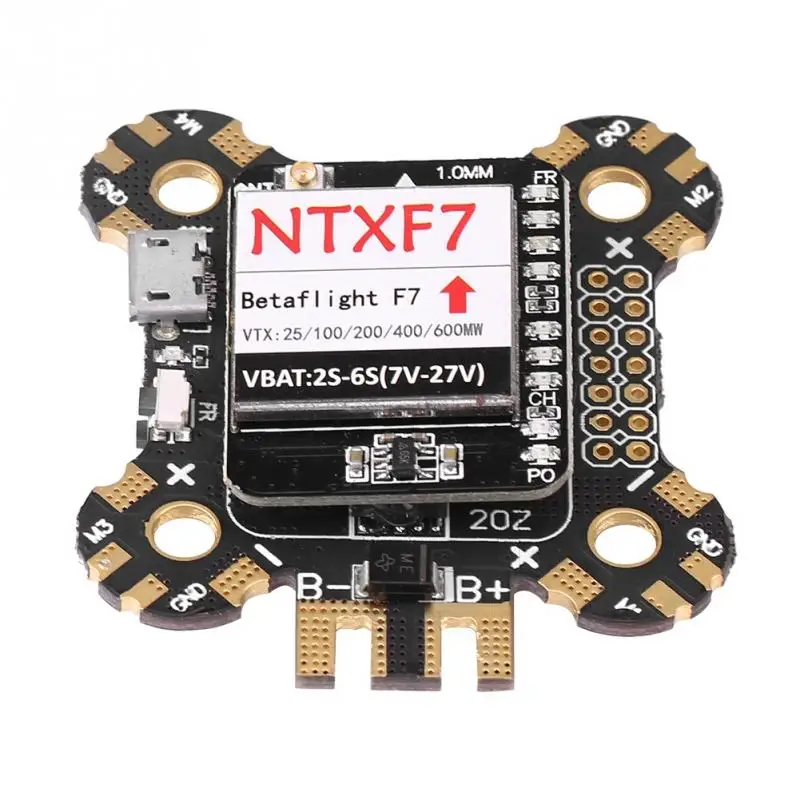 NTXF7 игровые джойстики F7 FC Встроенный преобразователь 600 мВт переключаемый VTX PDB