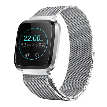 

Smart Watch Tempered Glass BT4.0 Heart Rate Blood Pressure Mileage Pedometer Calorie Fitness Life Waterproof watch Sports Men