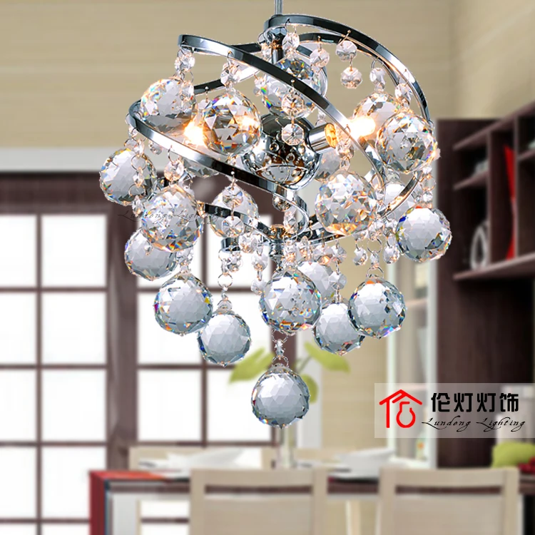 

Modern Crystal Suspension Luminaire Fashion Crystals Chandelier For Dining Room Bedroom Lamp
