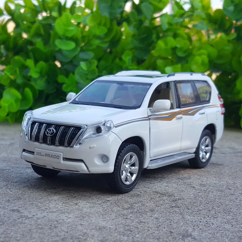 Масштаб 1:32 для TOYOTA LAND CRUISER PRADO Литые металлические внедорожники из сплава