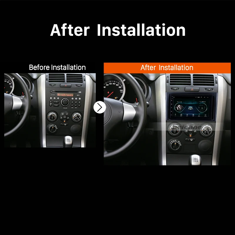 Seicane Android 8 1 Автомобильный GPS навигационный блок плеер для 2005 2015 Suzuki GRAND VITARA