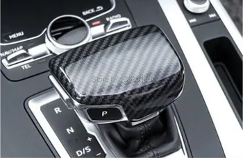 

1pcs selector lever handle Gear Shift Knob handball cover For Audi A4 B9 A5 Q7 2016 2017 2018 A6