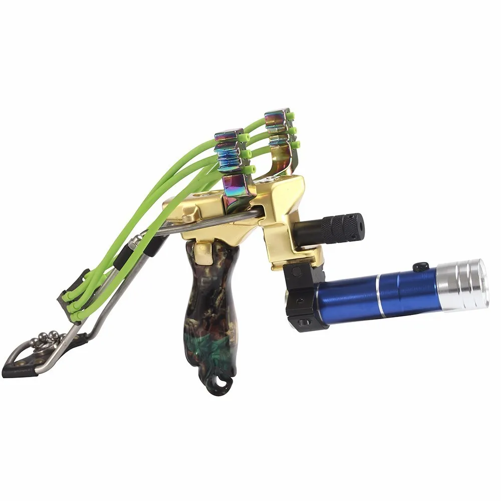 

LIEMA Slingshot DG-22 Laser Infrared Aiming Precise Aiming Bow Reusable Catapult Crossbow Shooting Set Outdoor Sport
