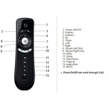 2,4 ГГц для Android tv Box Air mouse Пульт дистанционного управления 3D Sense мини клавиатура Gyro Motion Беспроводная электронная умная мышь