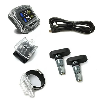 Zeepin TPMS для мотоцикла велосипед Беспроводная внутренняя и внешняя набор датчиков