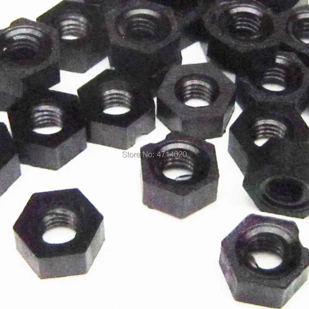 Phillips pan head screw M2 M2.5 M3 M4 Nylon Plastic Screw Bolt length 5mm-50mm 50pcs