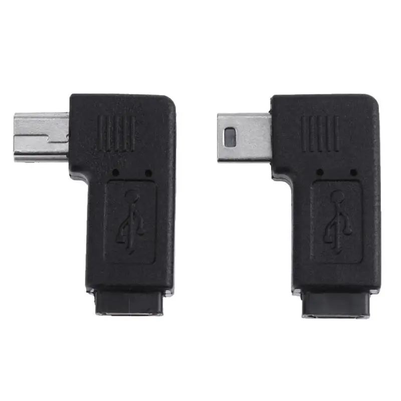 ALLOYSEED 2 шт./компл. L образный микро USB разъем мама для правой и левой стороны угол 90