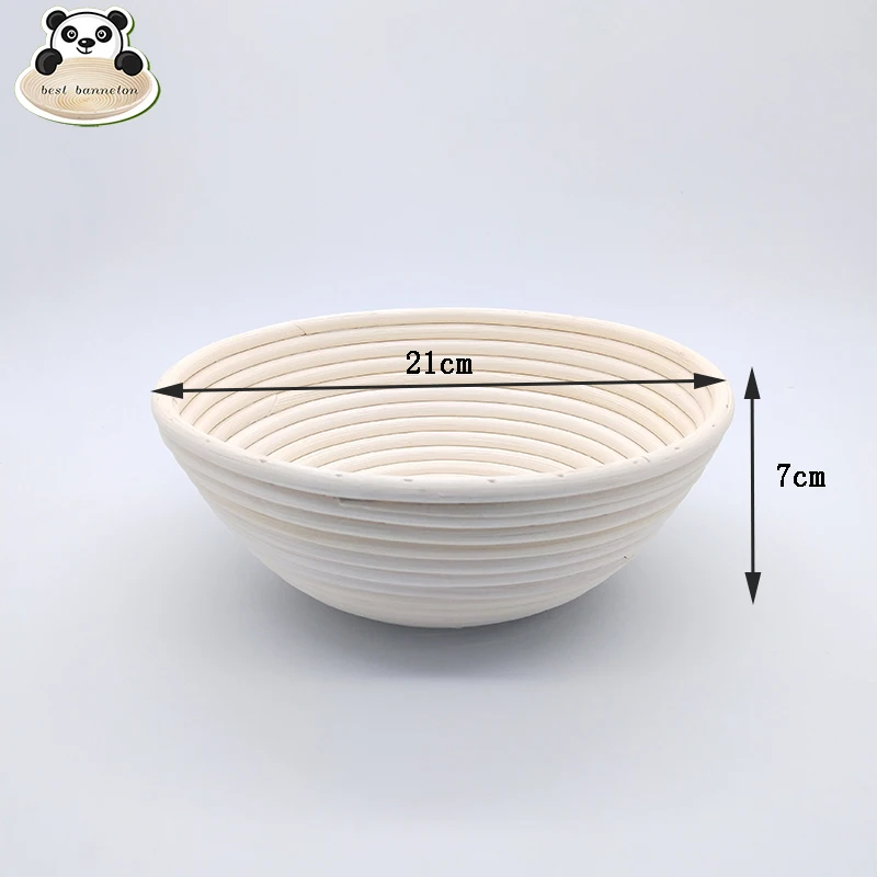 Best banneton Environmentally friendly baking bakery baking enthusiast no bleaching, good for the body linen lined bread basket
