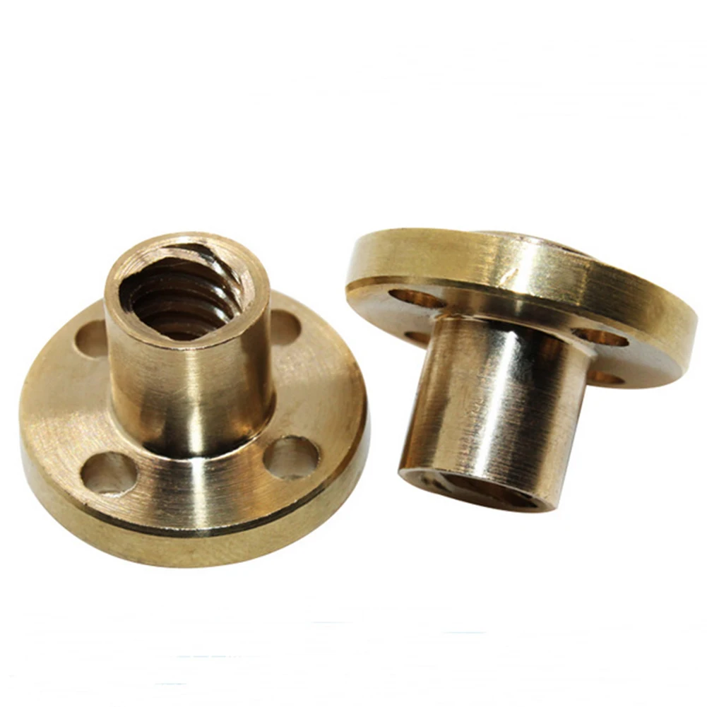 High Quality 8mm T-Type Lead Screw Nut Brass Stepper motor screw rod For CNC 3D Printer Parts Accessories Z Axis | Обустройство дома