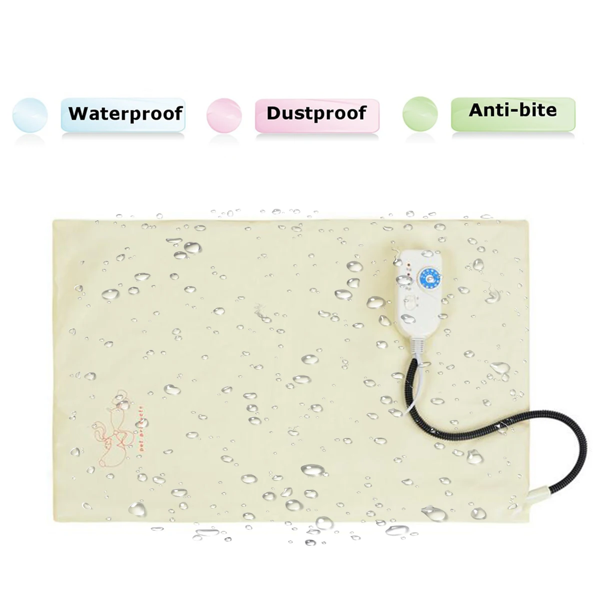 

Waterproof Electric Heaters 35W 10 level Electric Heating Pad Pet Mat Warming Winter Cushion Dog Cat Bed Pads