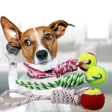 Pet dogs toys pet cotton rope towing toy Ball For Dogs tooth toy bites the rope pet chew Knot Dog Toys For Large/small Dogs dogs dogs too much class for the neighbourhood lp