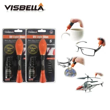 Best Offers Visbella 2pcs 12g big package with 8g refill bottle Liquid Plastic Welding Glue 5 Second Fix UV Light Glue quickly seal repair Best Offers Visbella 2pcs 12g big package with 8g refill bottle Liquid Plastic Welding Glue 5 Second Fix UV Light Glue quickly seal repair