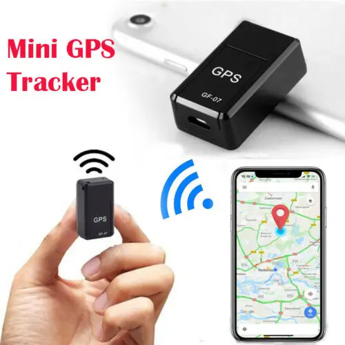 

Portable GPS Tracker Black Magnetic Mini GPS Tracker Real Time Tracking Locator Device Voice Record 30A114